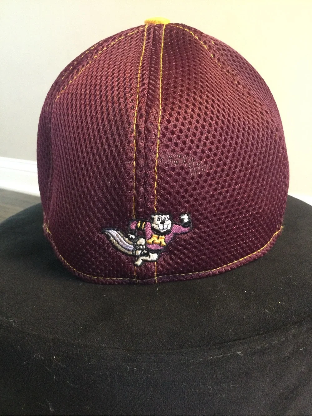 New Era Maroon and Gold 39THIRTY Fitted Cap